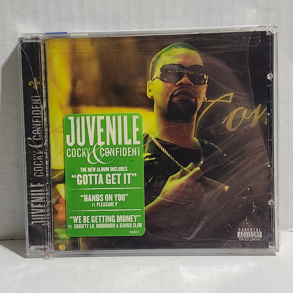 Juvenile Cocky & Confident CD 2009 Explicit New Factory Sealed